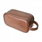 شنطة يد رجالية صغيرة بلون بني غامق مقاومة للماء من ويوو